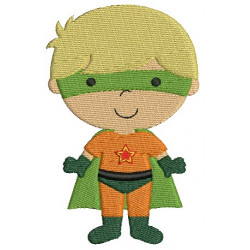 Stickdatei - Kleiner Superheld 2